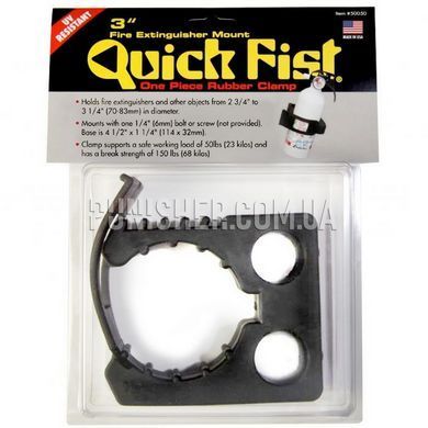 Крепление-зажим Quick Fist 3" Clamp для инструментов, Черный, Аксессуары