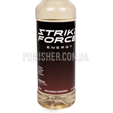 Пляшка рідкого концентрату Strike Force Energy Original, Енергетичний напій