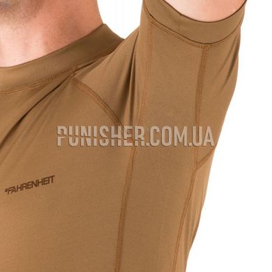 Fahrenheit PD Coyote T-shirt, Coyote Brown, Small Regular