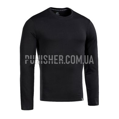 M-Tac Long Sleeve 93/7 Black T-shirt, Black, Large