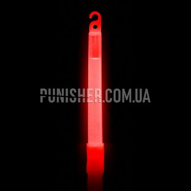 Хімічне джерело світла Cyalume Snaplight Safety Light Stick 12 годин, Прозорий, Хімсвітло, Червоний
