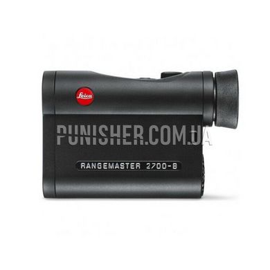 Leica Rangemaster CRF 2700-B Laser Rangefinders, Black, Laser Rangefinder