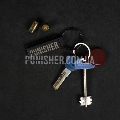 Металевий брелок для ключів Punisher, Сірий