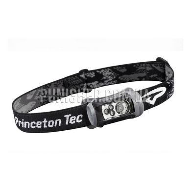 Princeton Tec Remix Ultraviolet (UV) Headlamp, Black, Headlamp, Battery, White, 300