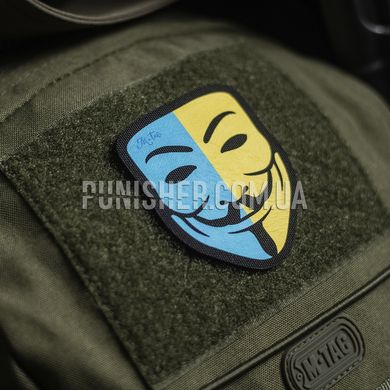 M-Tac Anonymous Patch, Yellow/Blue, Oxford
