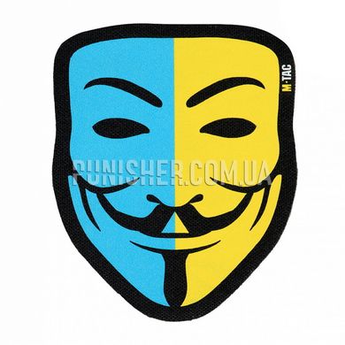 Нашивка M-Tac Anonymous, Жовто-блакитний, Oxford