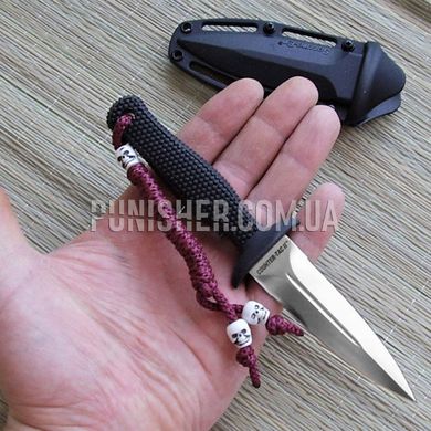Нож Cold Steel Counter Tac II, Черный, Нож, С фиксированным лезвием, Гладкая
