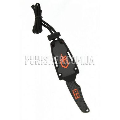 Нож GERBER Bear Grylls Ultra Compact Fixed Blade, Черный, Нож, С фиксированным лезвием, Гладкая
