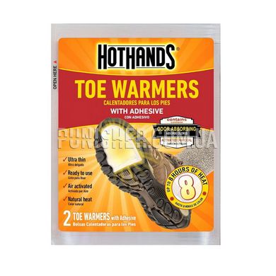 Одноразовая грелка для ног Hothands Toe Warmers, Белый