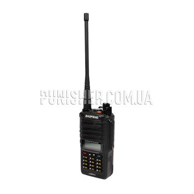 Радіостанція Baofeng UV-9R plus (Т57, BF-A58), Чорний, VHF: 136-174 MHz, UHF: 400-520 MHz
