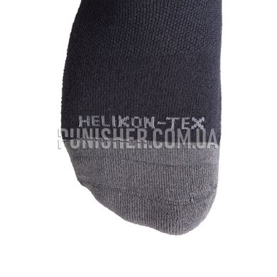 Helikon-Tex Mediumweight Socks, Black, Large, Demi-season