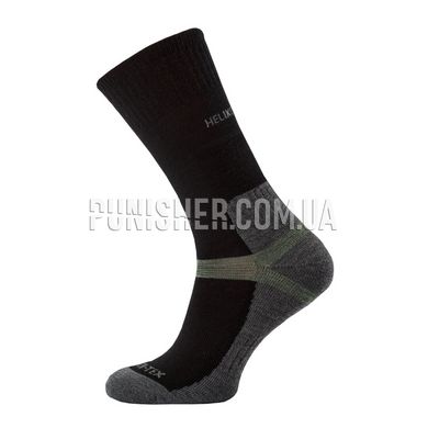 Helikon-Tex Mediumweight Socks, Black, Large, Demi-season