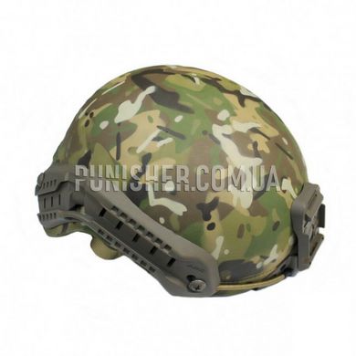 Шлем Темп-3000 М1 визуализированный под Ops-Core, Multicam