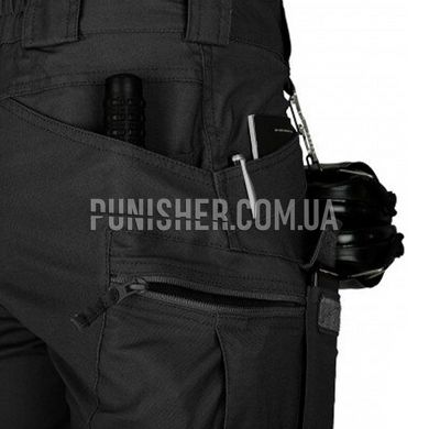 Штаны Helikon-Tex Urban Tactical Pants - Canvas, Черный, Small Long