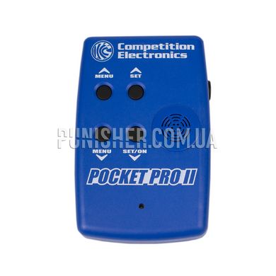 Competition Electronics Pocket Pro II CEI-4700 Shot timer, Blue