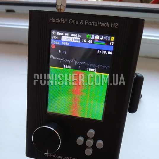 SDR-трансивер HackRF One с прошивкой Portapack H2 Mayhem Firmware