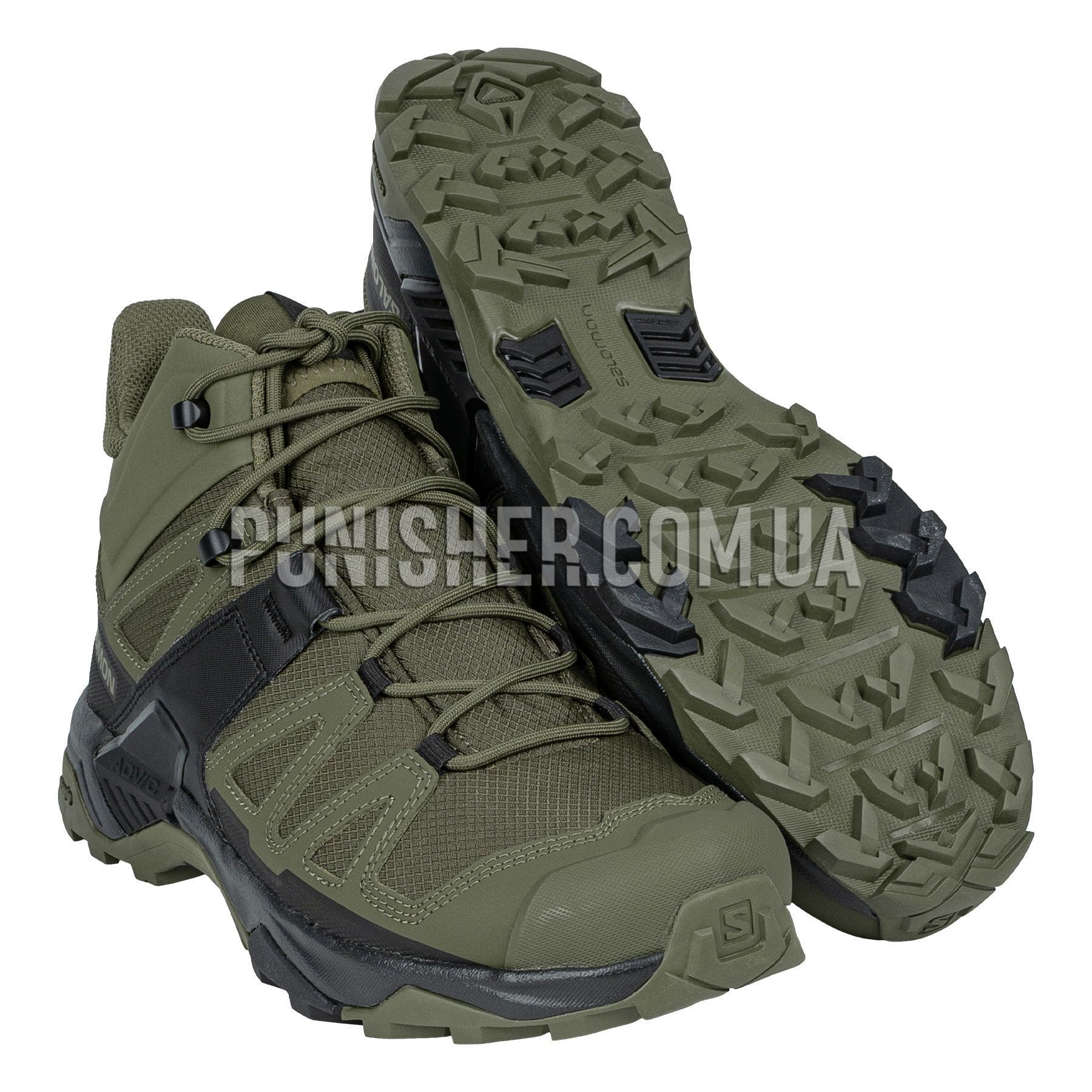 Черевики тактичні Salomon X Ultra Forces MID Olive/Black купити з