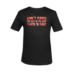 Punisher “Don’t Panic” T-Shirt, Graphite, Small