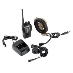 Z-Tactical Bowman Elite II radio set with radio and U94 PTT button for Kenwood, DE