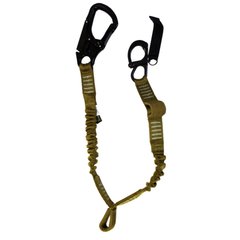 Helicopter Personal Lanyard Misty Mountain 27kN, Coyote Brown