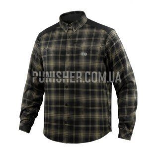 Рубашка M-Tac Redneck Shirt Black/Tan, Черный, Small Regular