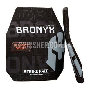 Бронеплита Bronyx AP3-M-H 3 клас ULTIMATE, Чорний, Бронепластини, 3, Medium, Надвисокомолекулярний поліетилен