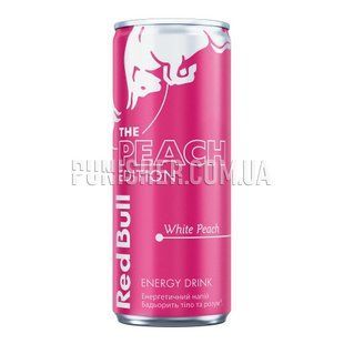Энергетический напиток Red Bull The Peach Edition 250 мл со вкусом белого персика, Энергетический напиток