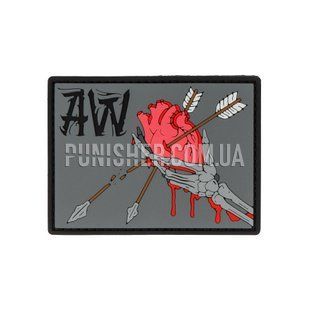 Arthur Werner Patch, Grey, PVC, No