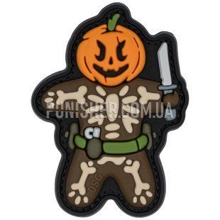 Патч Dead Souls Helloween, Коричневий, ПВХ, Ні