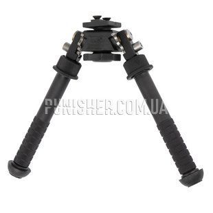 Atlas BT10- NC V8 Bipod No Clamp Style Mount, Black