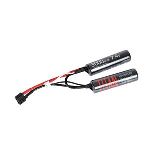 Titan Li-Ion 7.4V 3000mAh Nunchuck (DEANS) Battery, Black