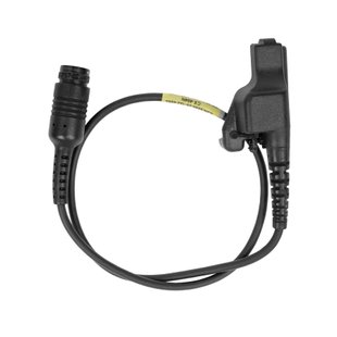 Cable for Nacre with Motorola MTS/XTS Base Connector, Black
