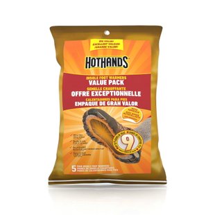 Hothands Insole Foot Warmers Value Pack 5 pairs