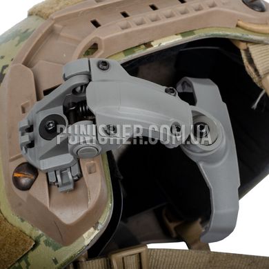Адаптер FMA на рейки шолома ARC Helmet Rail Adapter для Ops-Core AMP, Foliage Grey, Гарнітура, Ops-core, Адаптери на шолом