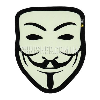 Нашивка M-Tac Anonymous GID, Белый, Oxford