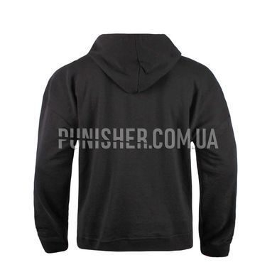 Худі Dubhumans "Nation Code" з гербом тризубом, Чорний, M/L