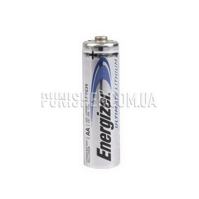 Батарейка Energizer Ultimate Lithium AA (1,5V), Серебристый, AA
