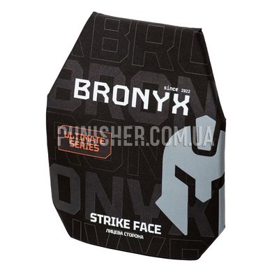 Bronyx AP3-M-H 3 class ULTIMATE Armor Plate, Black, Armor plates, 3, Medium, Ultra high molecular weight polyethylene