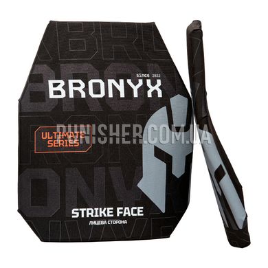 Bronyx AP3-M-H 3 class ULTIMATE Armor Plate, Black, Armor plates, 3, Medium, Ultra high molecular weight polyethylene