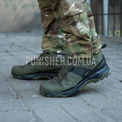 Черевики тактичні Salomon X Ultra Forces MID, Olive/Black, 9.5 R (US), Демісезон