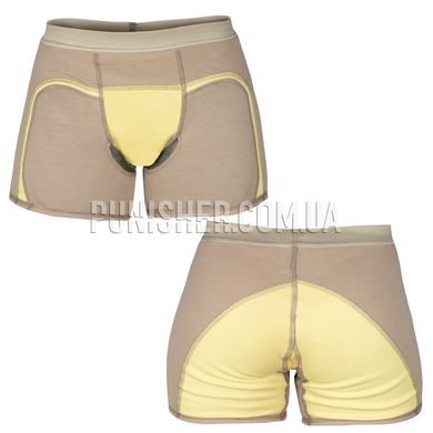 Комплект жіночих балістичних трусів Carter Enterprises Tier 1 Protective Under Garment PUG Female, Tan, Small