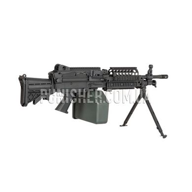 Specna Arms SA-46 Core Machine Gun Replica, Black, AEP, No