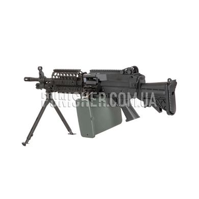 Specna Arms SA-46 Core Machine Gun Replica, Black, AEP, No