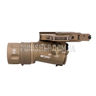 Surefire M720V Weapon Light, Tan, Flashlight, White, IR, 150
