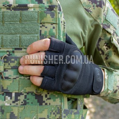 Перчатки беспалые M-Tac Assault Tactical MK.3, Черный, Medium