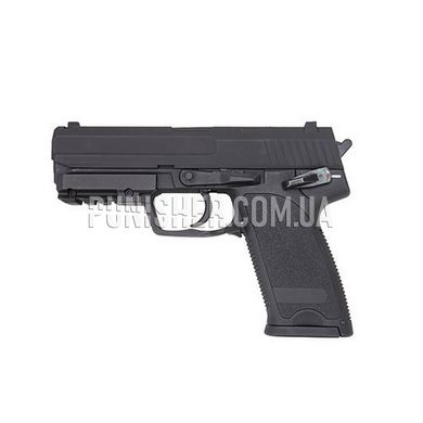 Пістолет Cyma HK USP Metal CM.125 AEP, Чорний, HK416, AEP, Немає