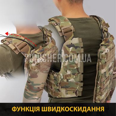 IdoGear CPC Tactical Vest, Multicam, Plate Carrier
