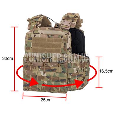 Плитоноска IdoGear CPC Tactical Vest, Multicam, Плитоноска