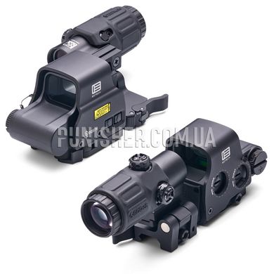 EOTech Holographic Hybrid Sight (HHS) Green, Black, Collimator, 3x, 1 MOA