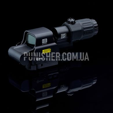 EOTech Holographic Hybrid Sight (HHS) Green, Black, Collimator, 3x, 1 MOA